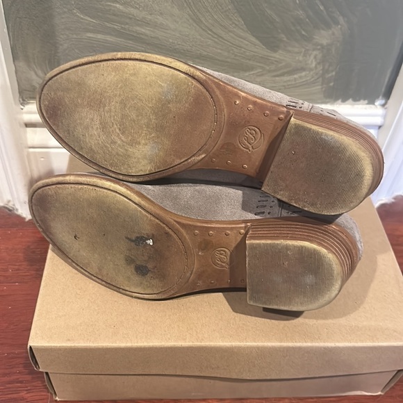 👢 Lucky Brand suede cowboy Shoe Booties 🍀 - Picture 3 of 4